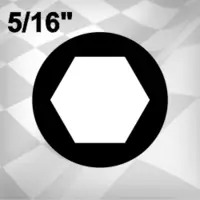 5/16" Imbusz Bit