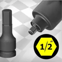 1/2" Gépi imbusz - Metrikus