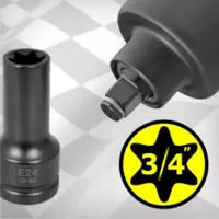 3/4" E-tip torx
