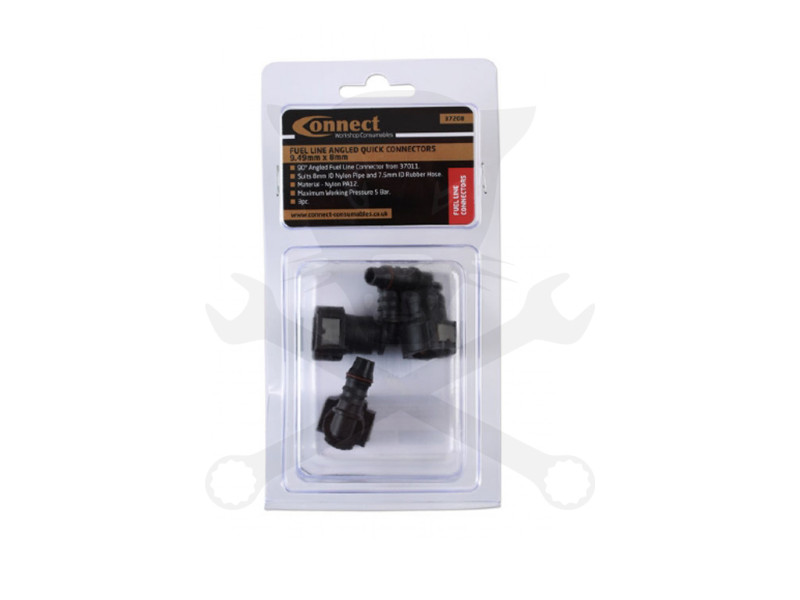 Üzemany gyorscsatl. készlet 3 db  9.49 x 8 mm 90°-os - Laser
