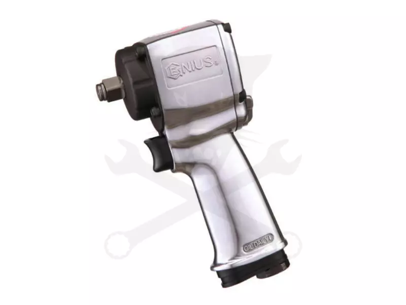 Légkulcs  1/2"  678 Nm extra rövid - Genius