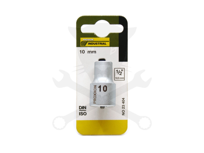 Dugókulcs - crowafej 1/2" 6 lap normál 10 mm Proxxon
