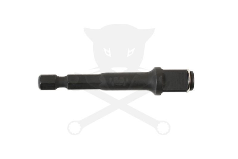 Bit és dugókulcs tartó adapter fúrógépbe 1/4" bit + 3/8" dugó 2:1-ben