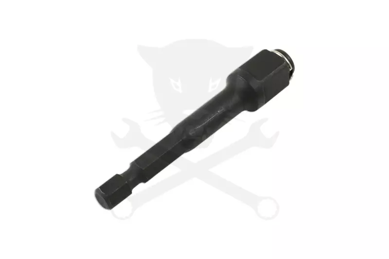 Bit és dugókulcs tartó adapter fúrógépbe 1/4" bit + 3/8" dugó 2:1-ben