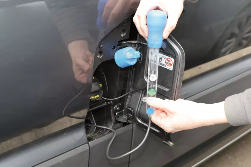 Folyadékteszter, keverékszilárdságmérő KARBAMID Urea AdBlue-hoz