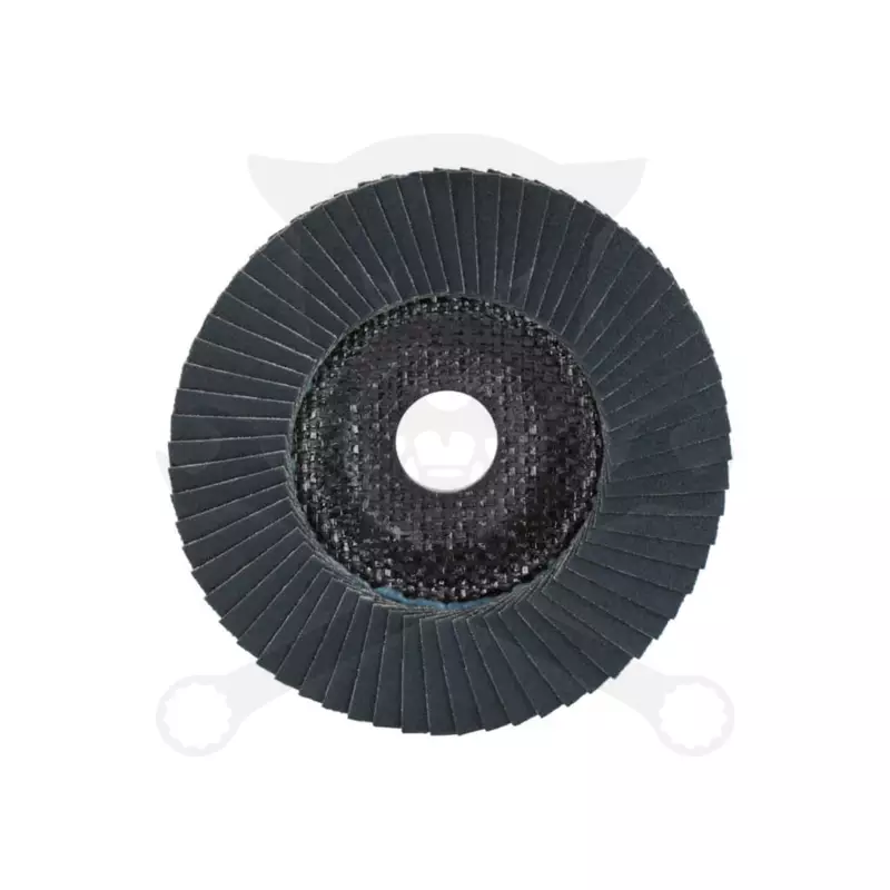 Csiszolótányér, lamellás 125 mm P120 - acél és színesfém - KLN