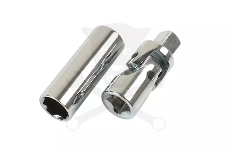 Dugókulcs és adapter készlet 10 mm univ. 1/4" - 3/8" -AT18