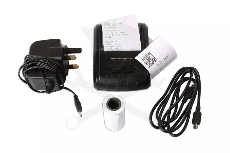 Akkumulátor teszter digitális LAS-6803 -hoz Thermo nyomtató