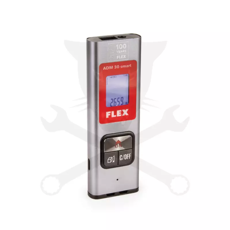 Távolságmérő, lézeres 30 m SMART - akkus - FLEX (ADM 30 Smart)