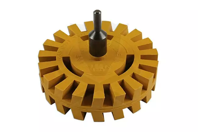 Fólia radír - vanília korong 4000 RPM Deluxe menetes+adapter PowerTec