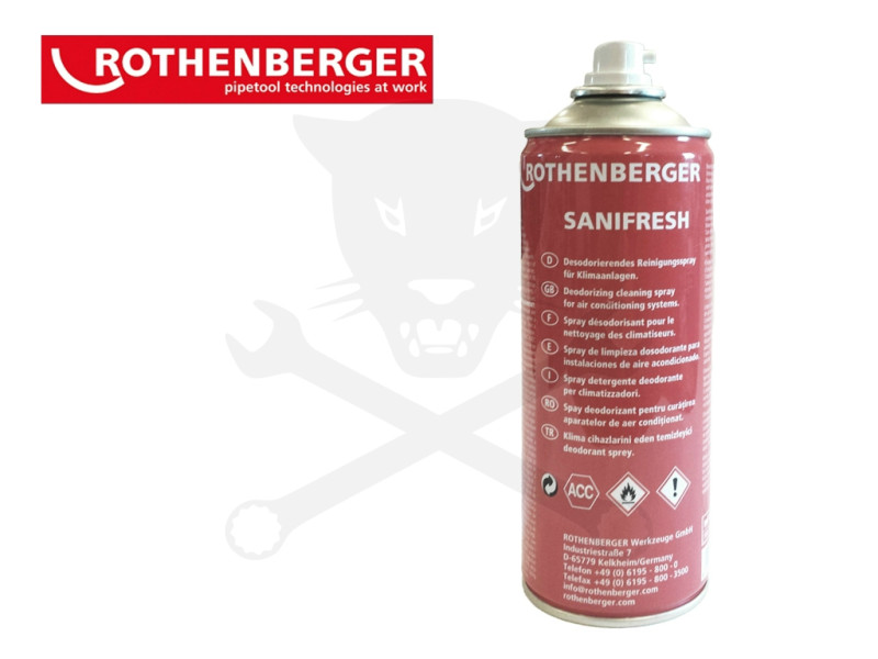 Klímatísztító spray Sanifresh 400 ml Rothenberger