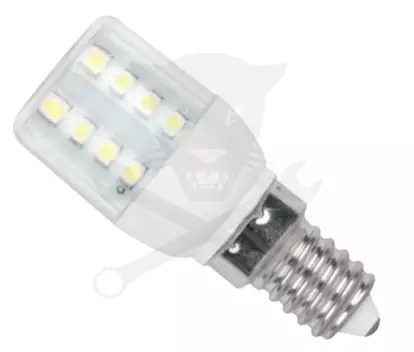 Izzó LED kapszula 1 W meleg fehér 63/25 mm E14 ELMARK