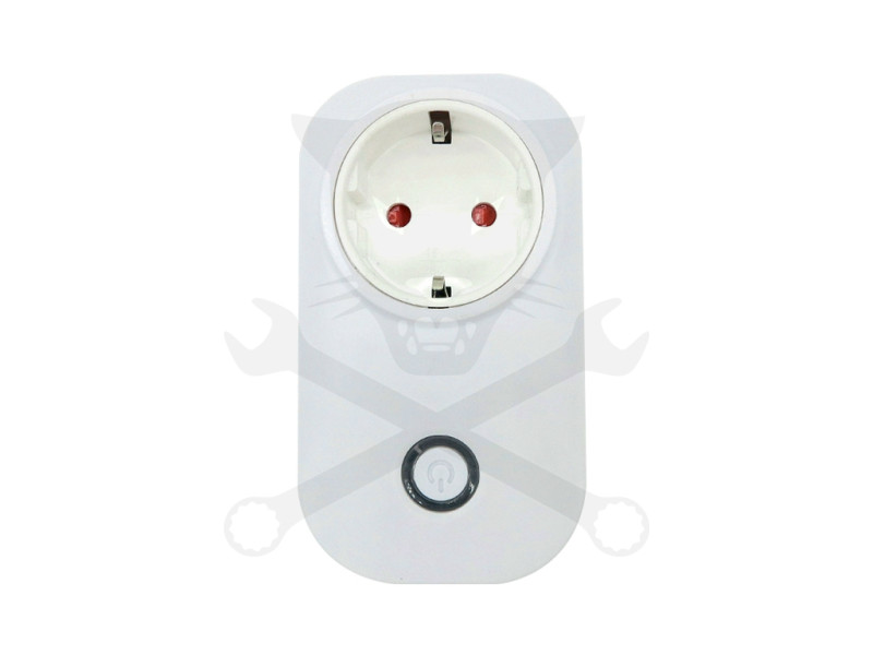 Hálózati aljzat Smart WIFI-s 2.4 Ghz 802.11 b/g/n - 2000W 10A