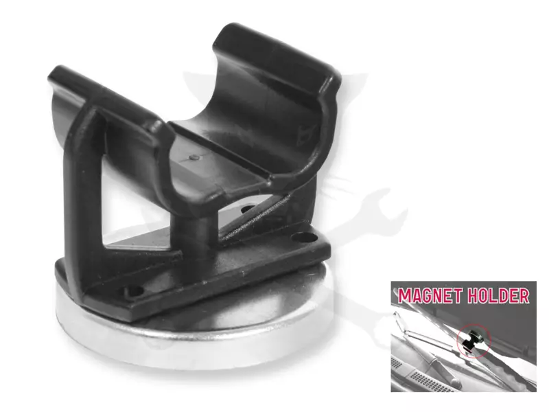 Szerelőlámpa LED 08 ledes vékony kivitelhez mágneses tartó