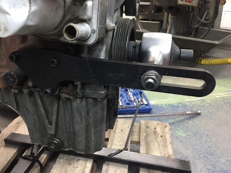 Főtengely szíjtárcsa ellentartó-rögzítő -FORD Adapter készlet1.0 EcoBoost
