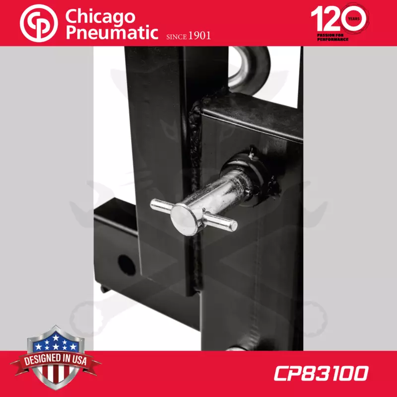 Motorkiemelő zsiráf 1 t összecsukható - 6 kerekű, alacsony - Chicago (CP83100)