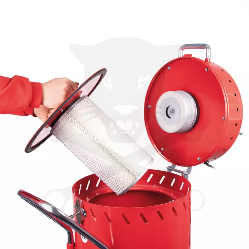 Homokfúvó (28 gallon) 106 literes + beépített elszívó