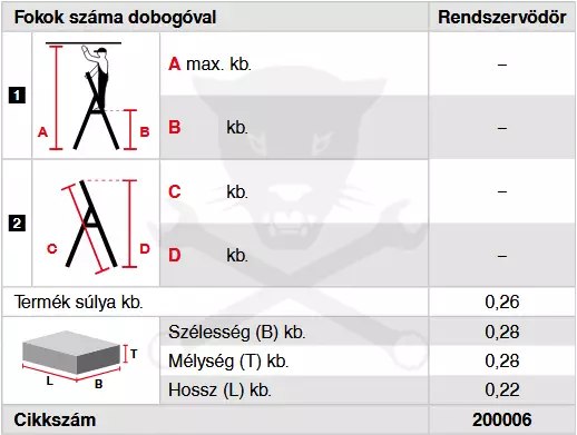 Létra kiegészítő MultiGrip rendszerhez vödör 8 L - Krause Monto SECURY