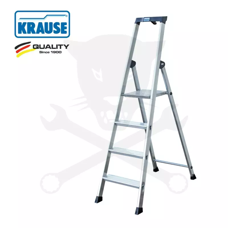 Létra ALU lépcsőfokos álló 1x 4 fokos - Krause Monto SOLIDO