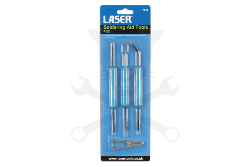Forrasztáshoz kiegészítő csipesz és felszedő készlet - Laser