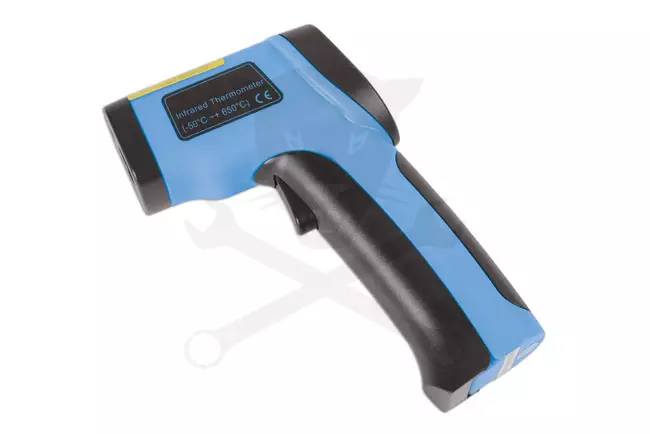 Hőmérő, infravörös, digitális - Thermometer -50 - 650°C