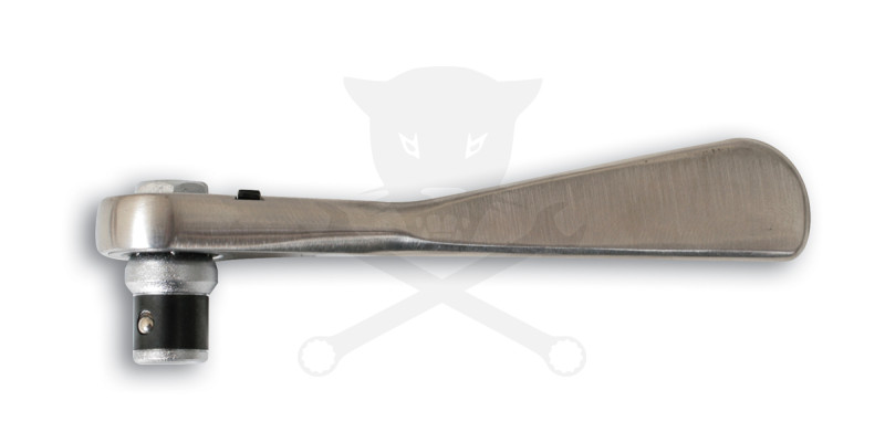 Racsnis hajtószár 100 mm Go-Thru +2 db 1/4" bittartó és dugófej-tartó