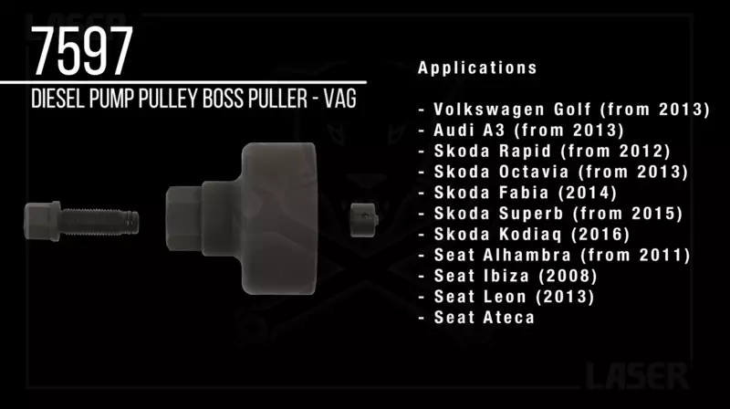 Nagynyomású dízel pumpa lánckerék lehúzó T10489 VAG 1.4-1.6-2.0 L TDI