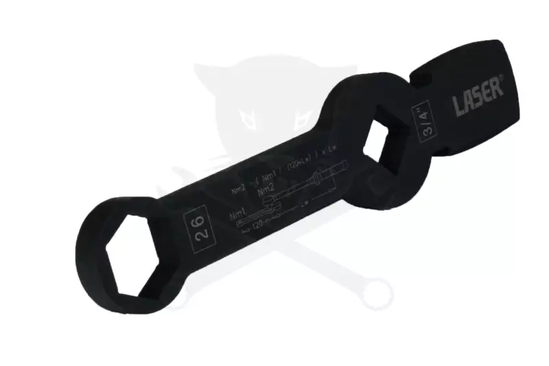 Féknyeregkulcs -TEHER- 26 mm üthető 6 lapú 3/4" DAF 105 - 106