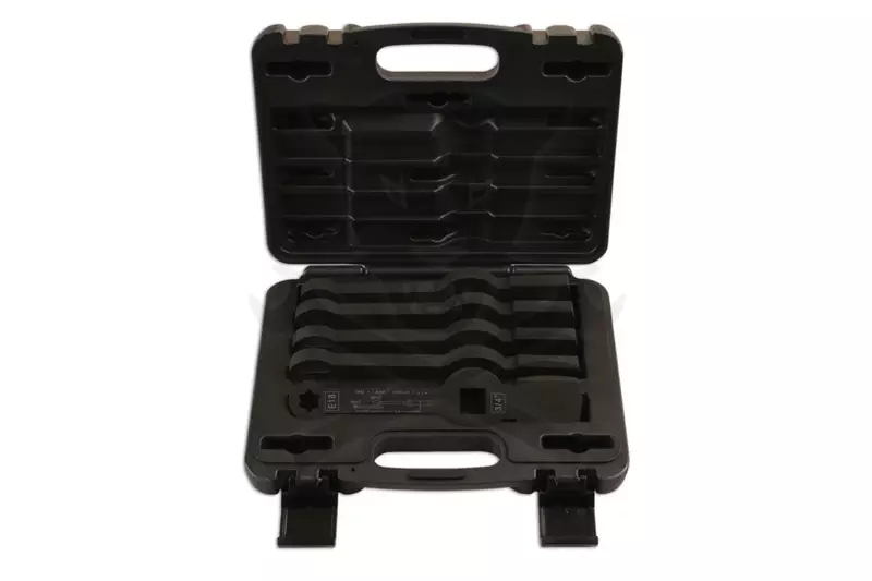 Féknyeregkulcs készlet -TEHER- üthető 5 db-os E18-E20-E24 + M24-M26 3/4"