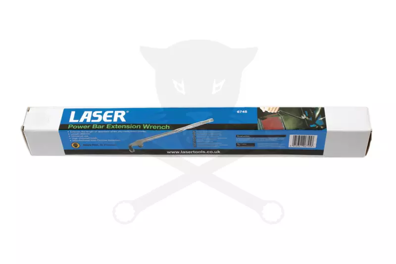 Csillag-villáskulcs HOSSZABBÍTÓ-SZÁR - Univerzális - 400 mm - Laser