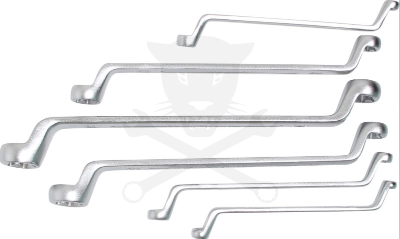 Torx csillagkulcs készlet Hajlított 6 db-os E-torx 12 méret: E6 - E24 -BGS