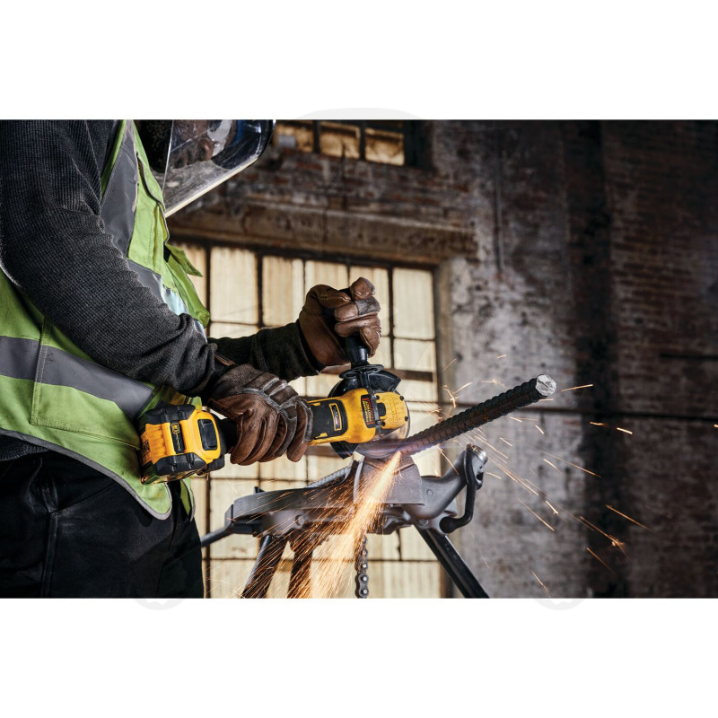 Sarokcsiszoló, akkus 18V 125 mm 1 db 6.0 Ah Li-ion - DeWalt