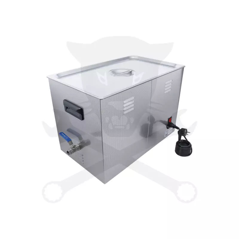 Ultrahangos tisztító berendezés 30 liter 600W + fűtés 500W - BGS