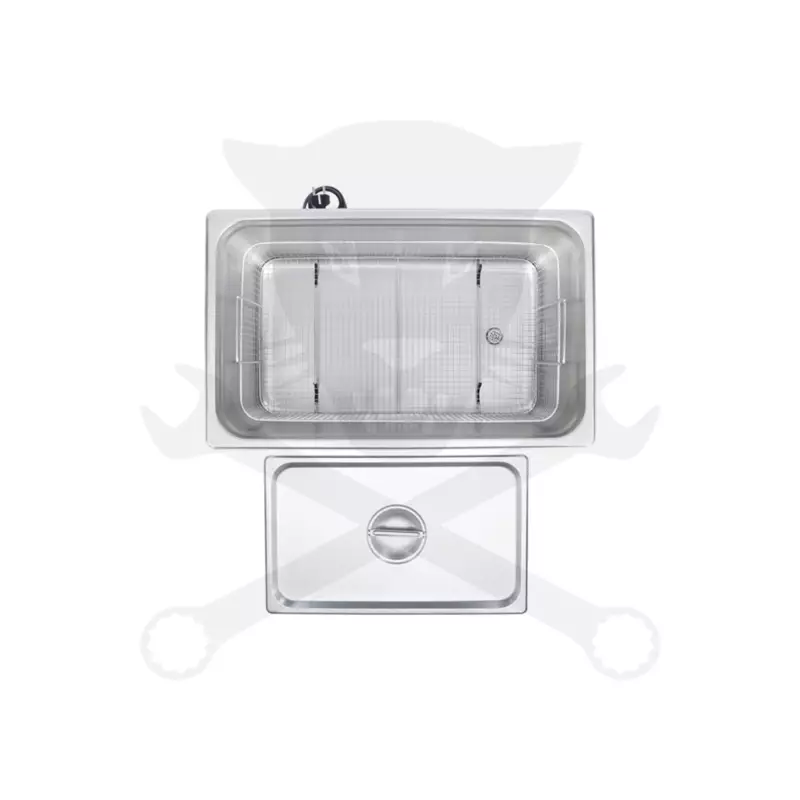 Ultrahangos tisztító berendezés 30 liter 600W + fűtés 500W - BGS