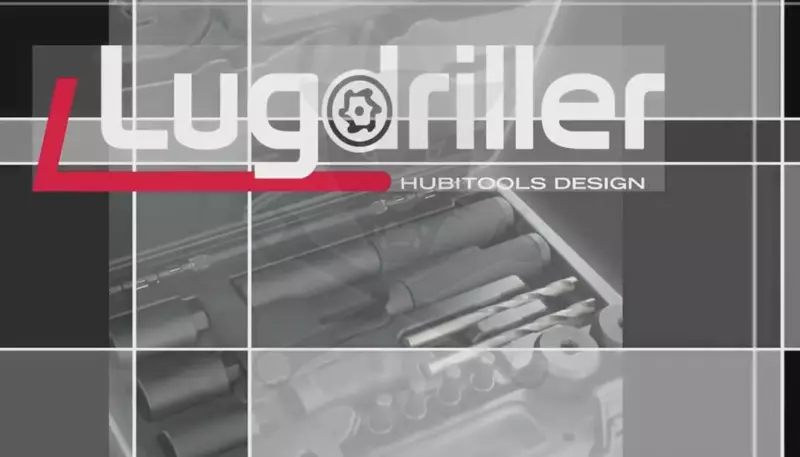Kerékőr leszedő - lefúró univerzális profi készlet- LUGDRILLER -Hubitools