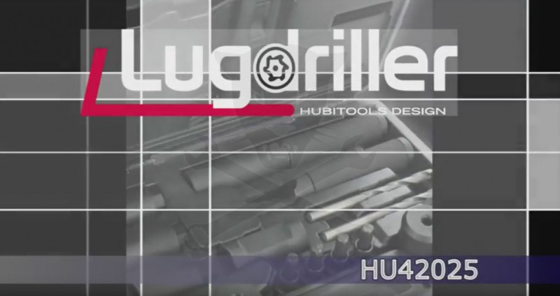 Kerékőr leszedő - lefúró univerzális profi készlet- LUGDRILLER -Hubitools