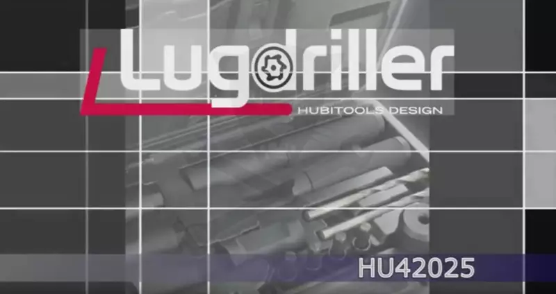 Kerékőr leszedő - lefúró univerzális profi készlet- LUGDRILLER -Hubitools