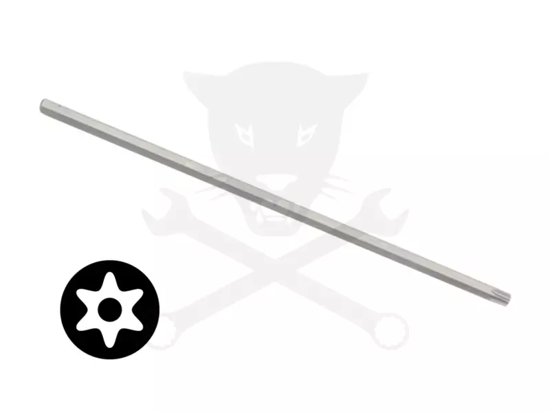 Bit torx 5/16" T45*200 mm hatágú lyukas