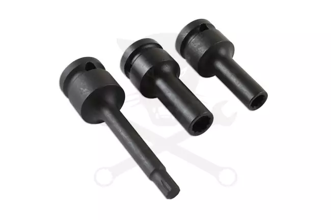 Többrészes split rim felni dugókulcs készlet -speciális 7 / 8 / 10 mm