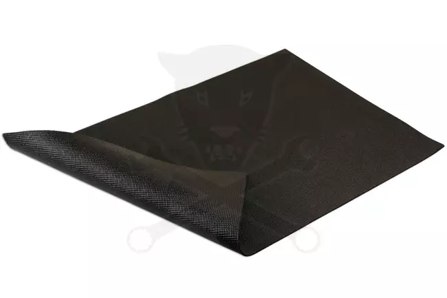 Sárvédő takaró csúszásmentes gumiszőnyeg 900 x 610 x 5 mm - fekete