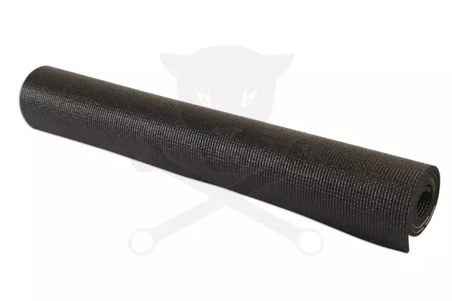 Sárvédő takaró csúszásmentes gumiszőnyeg 900 x 610 x 5 mm - fekete