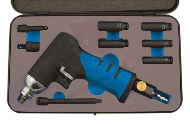 Izzítógyertya kiszerelő vibro légkulcs 1/4" 10-40 Nm 9 db-os készlet