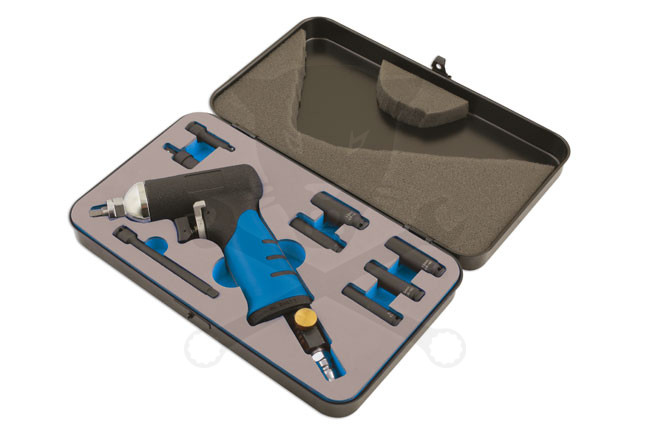 Izzítógyertya kiszerelő vibro légkulcs 1/4" 10-40 Nm 9 db-os készlet