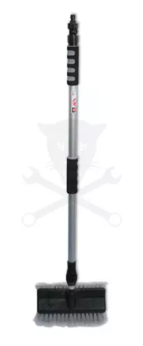 Autó mosókefe 1700 mm teleszkópos, folyadékáteresztős, profi