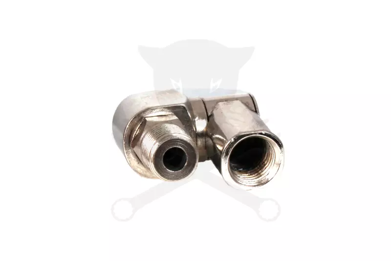 Levegős csatlakozó - univerzális csukló-forgó adapter 360° -1/4" KM-BM