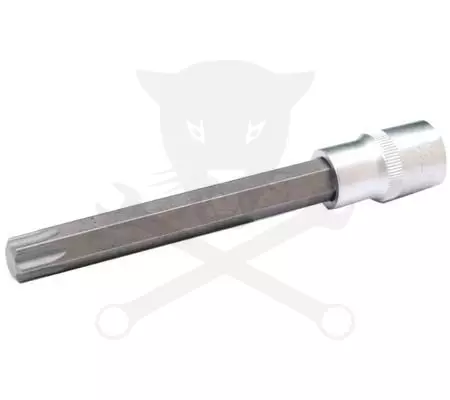 Rátűzőkulcs - crowa+bit 1/2" torx T70 x 140 mm hosszú - BGS
