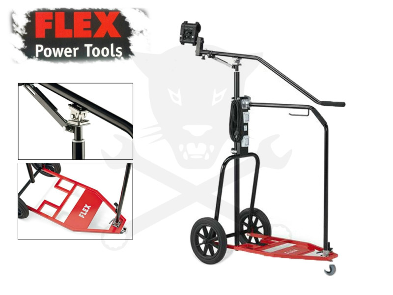 Munkaállomás falcsiszoló zsiráfhoz, mobil 2x230V 3400 mm - FLEX (GM 340)