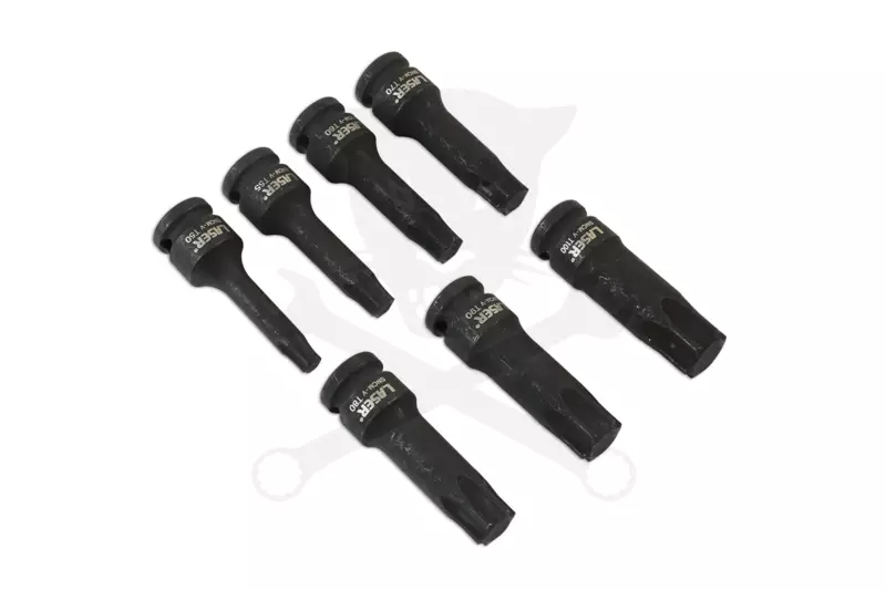 Gépi dugókulcs készlet Torx T50-T55-T60-T70-T80-T90-T100 x 78 mm 1/2"