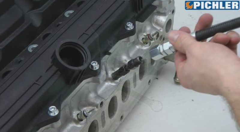Kompressziómérő diesel Full-Univerzális izzítógyertya-adapter készlet