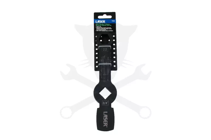 Féknyeregkulcs -TEHER- 22 mm üthető 6 lapú 3/4" MAN, TGL